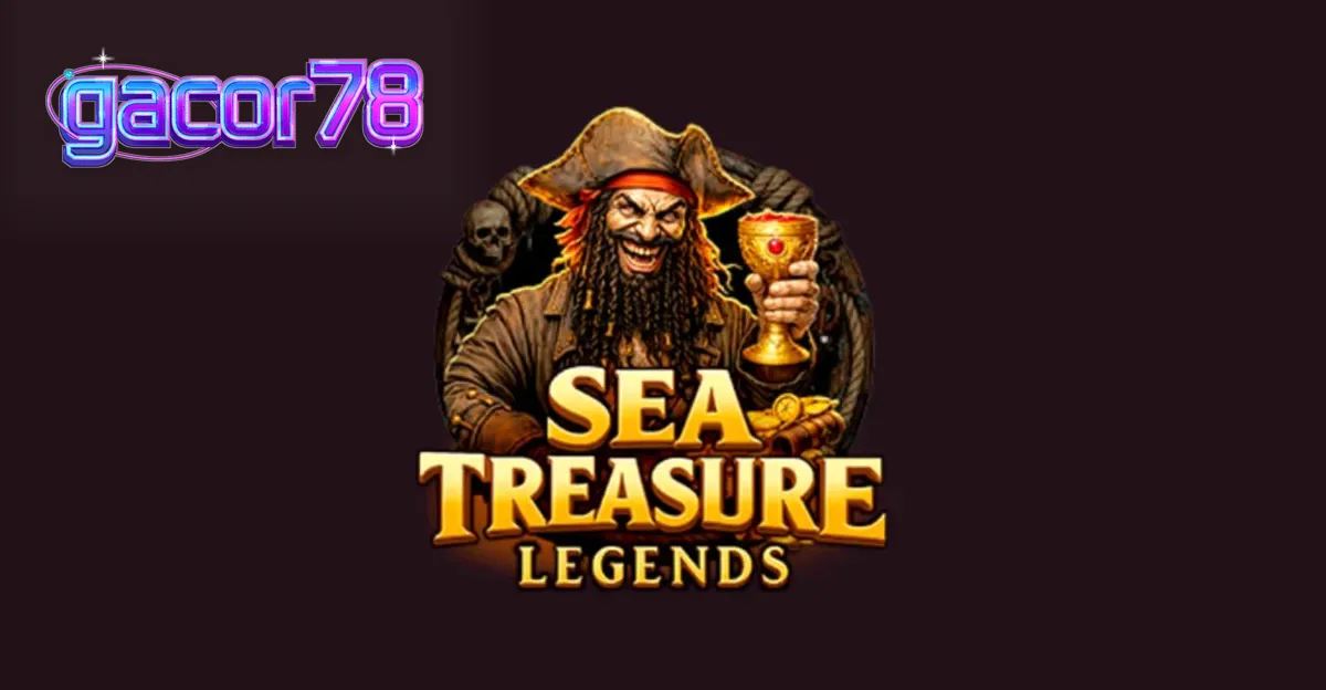 Tampilan layar permainan slot Sea Treasures Legend pada perangkat seluler